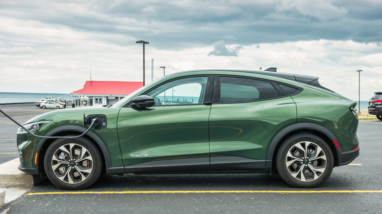 Polnjenje Mustang Mach-E