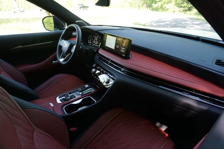 2027 Infiniti QX65 Autograph notranjost