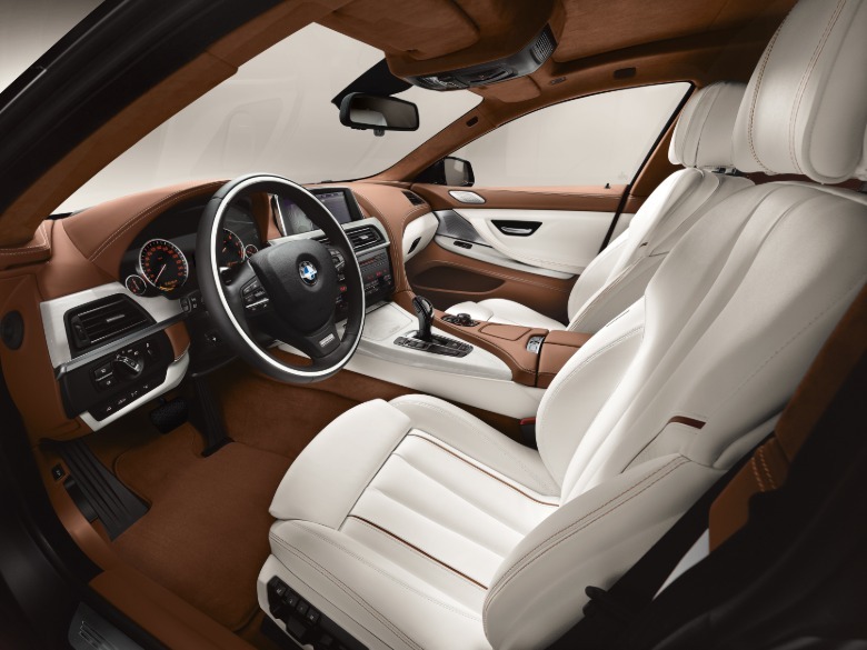Notranjost BMW serije 6 Gran Coupe