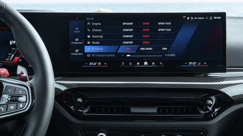 2027 BMW M2 xDrive armaturna plošča