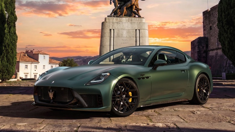 2027 Maserati GranTurismo spredaj 3/4