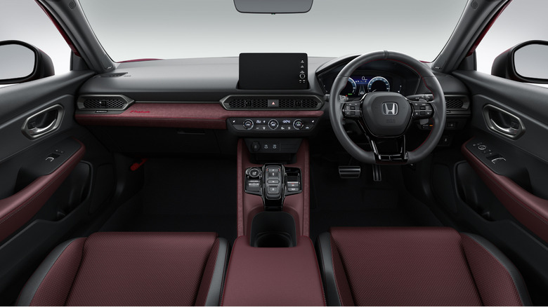 Notranjost Honde Prelude Limited Edition.