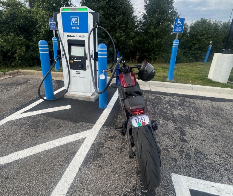 Polnjenje Harley-Davidson LiveWire