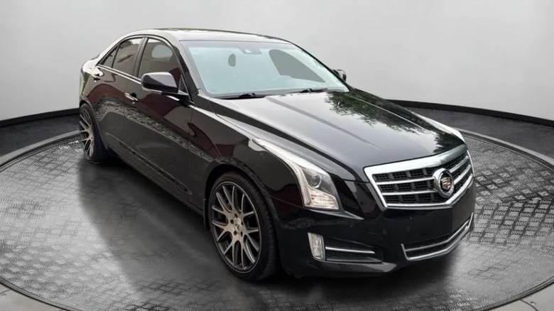 Črn Cadillac ATS 2013