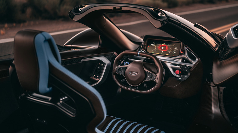 Notranjost letala Czinger 21C Spyder