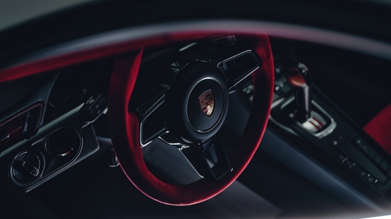 Notranjost Porsche Flachbau RS