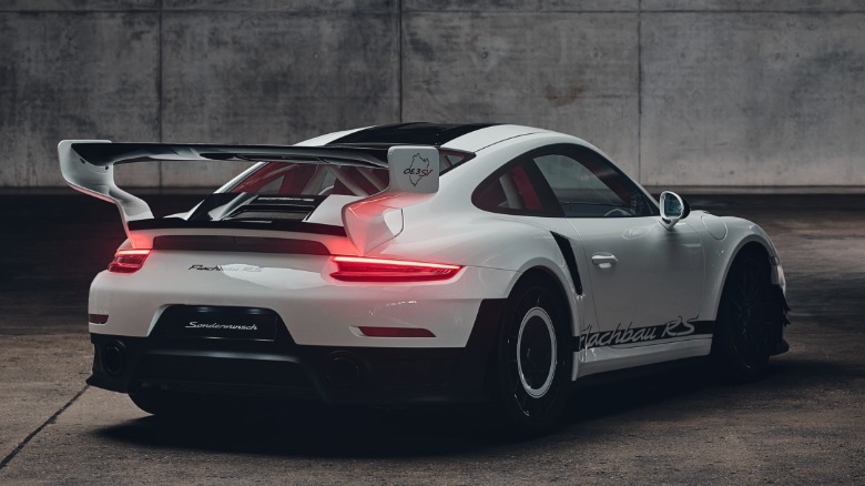 Porsche Flachbau RS zadaj 3/4