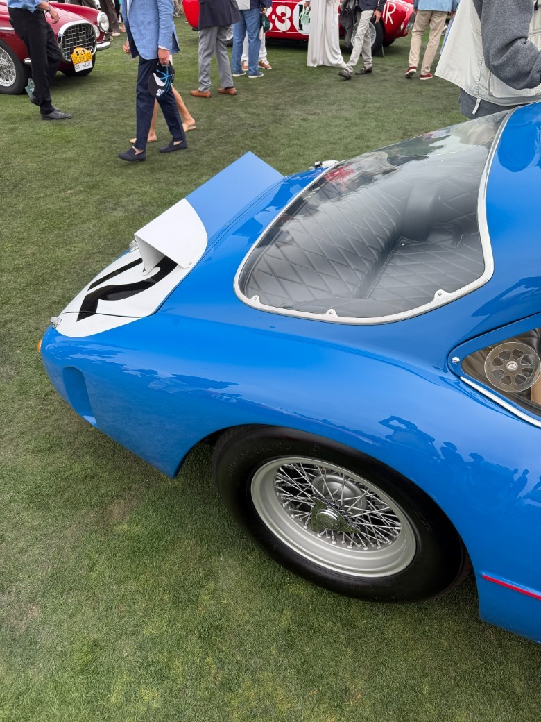 Zadnji spojler Ferrarija 250 GT Sperimentale iz leta 1961
