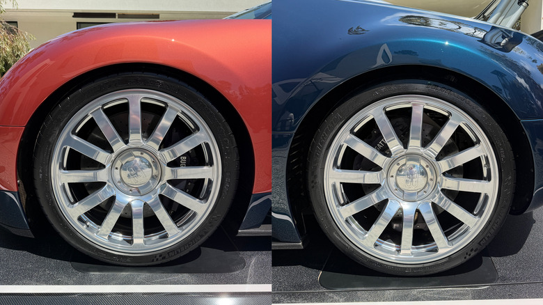 Nova platišča na Bugatti Veyron