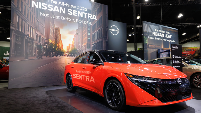 Razstavljen Nissan Sentra 2026