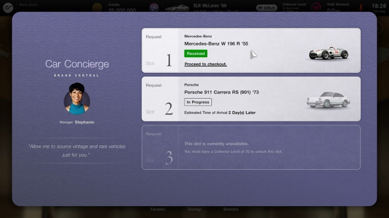 Posnetek zaslona Car Concierge v