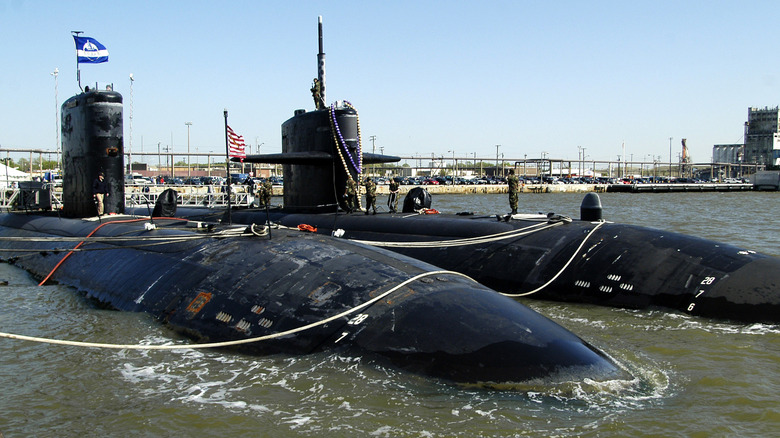 USS Newport News in USS Boise sta pristali skupaj