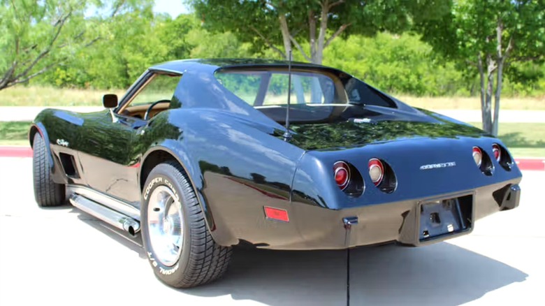 Zadnja leva 3/4 Corvette 454 LS4 iz leta 1974