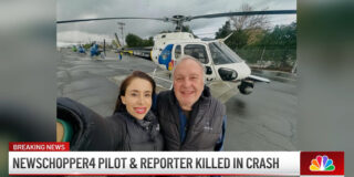 Novice Helikopter strmoglavil med poročanjem o smrtni nesreči avtobusa, pri čemer so umrli 3 ljudje