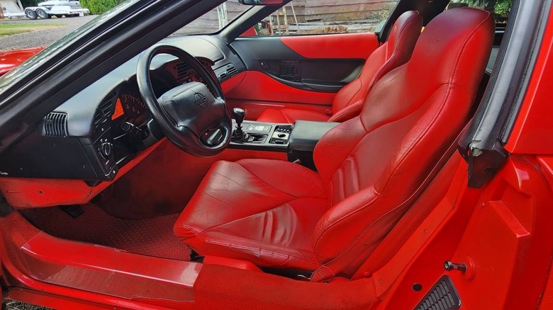 Slika notranjosti Chevy Corvette ZR1 iz leta 1994