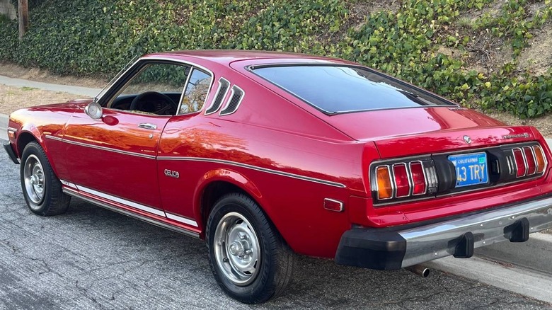 1976 Toyota Celica GT Liftback tričetrtinska slika zadaj