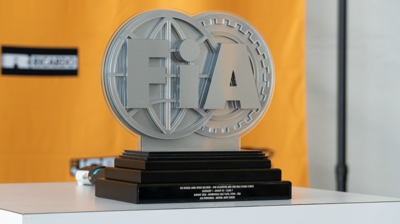 Pokal FIA za kopenski hitrostni rekord JCB Hydromax s pogonom na vodik