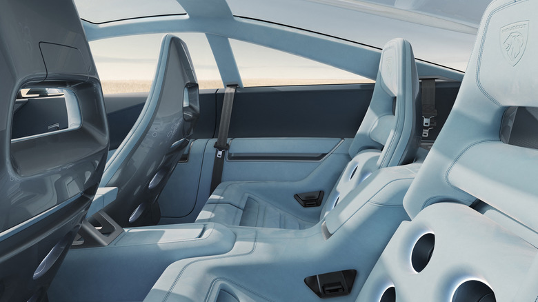 Zadnji sedež Peugeota RCZ Vision