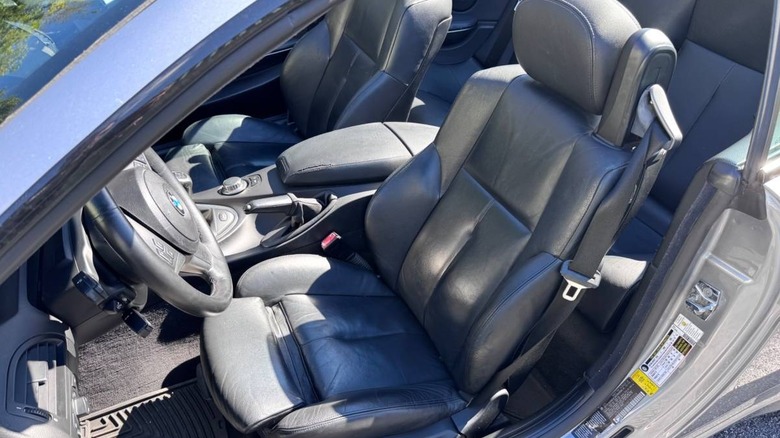 Slika voznikovega sedeža BMW 650i kabriolet 2006