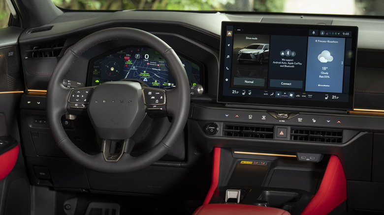 Notranjost Lexusa NX 2027