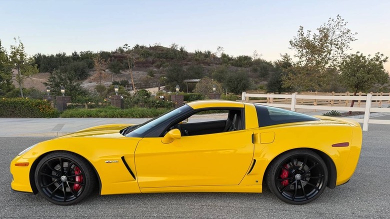 2007 Chevrolet Corvette Z06 polna slika voznikove strani